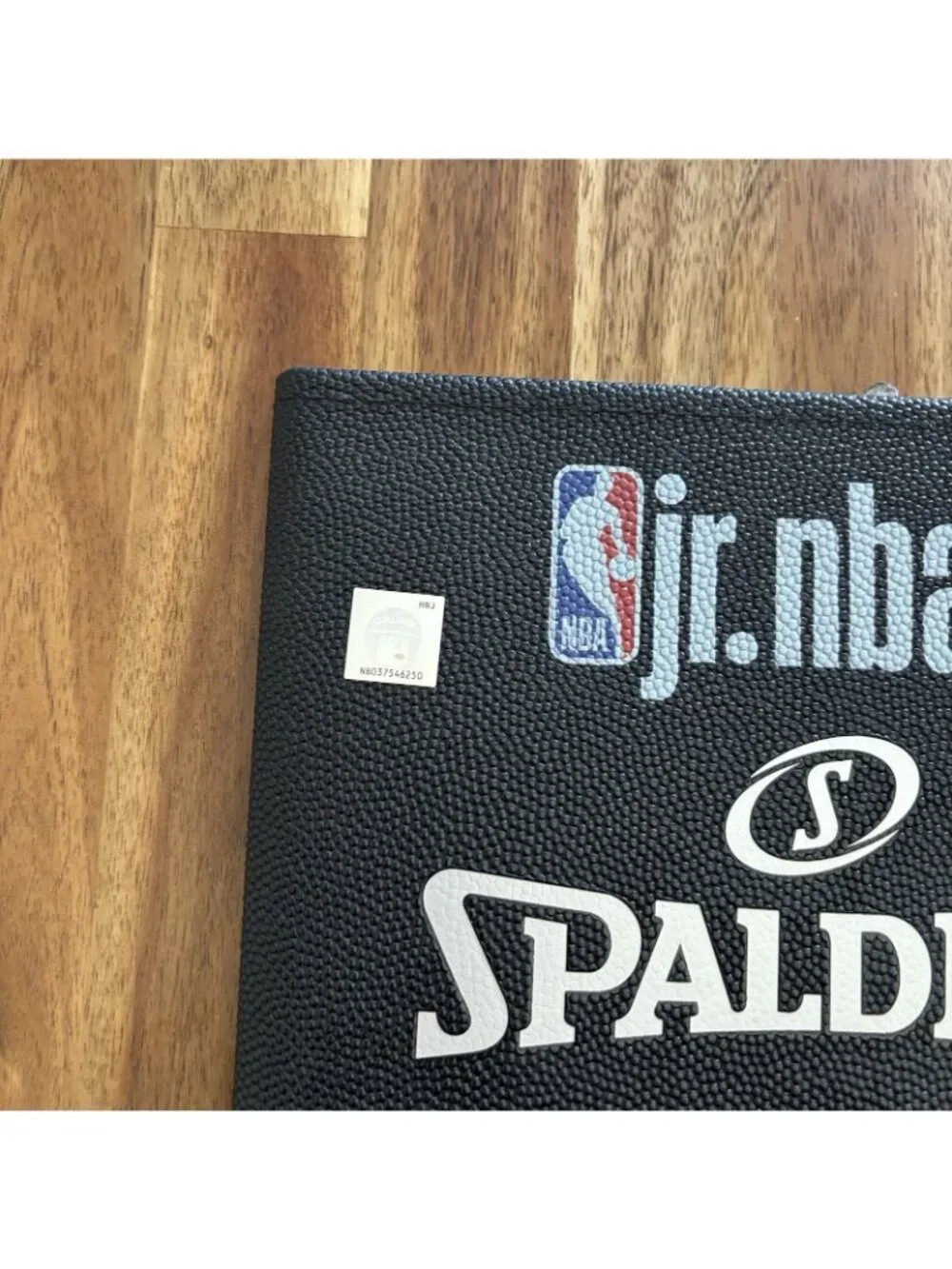 Spalding Official JR NBA Portfolio Notepad Adam Silver Black Basketball‎ Texture